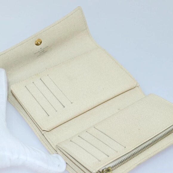 LOUIS VUITTON Damier Azur Portefeuille Alexandra Wallet N63068 LV Auth 87727BRAN - Picture 12 of 16